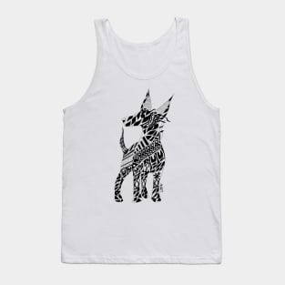 the mexican xoloitzcuintle dog the hound hell ecopop in totonac patterns Tank Top